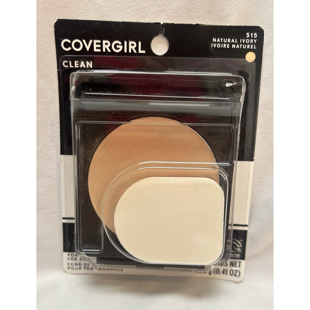 Covergirl Clean Powder Foundation for Normal Skin 515 Natural Ivory - HTF